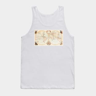 Hemispheres Map Tank Top